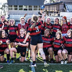 Charlotte Cardinals rugby trophy