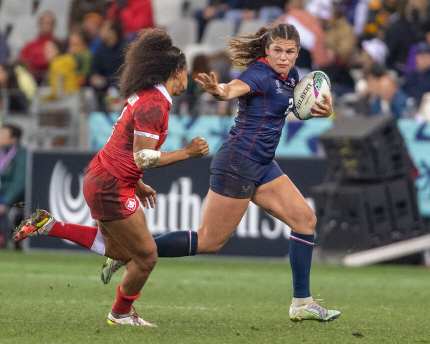 USA 7s Rugby Ilona Maher