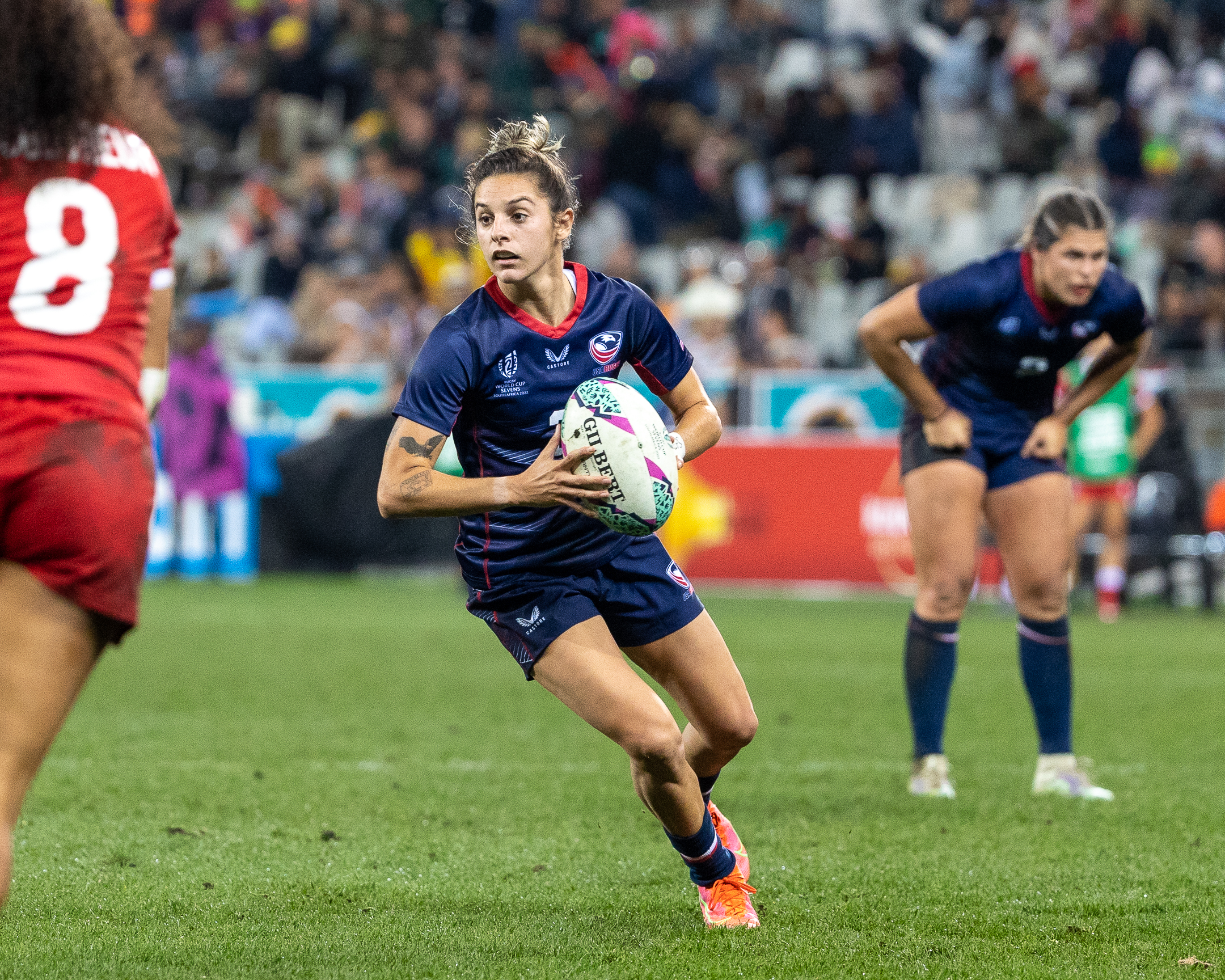 Kayla Canett from Rugby World Cup 7s