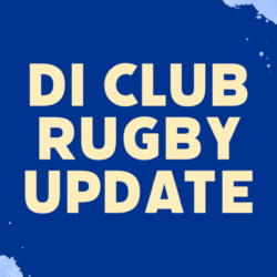 DI Club Rugby Update