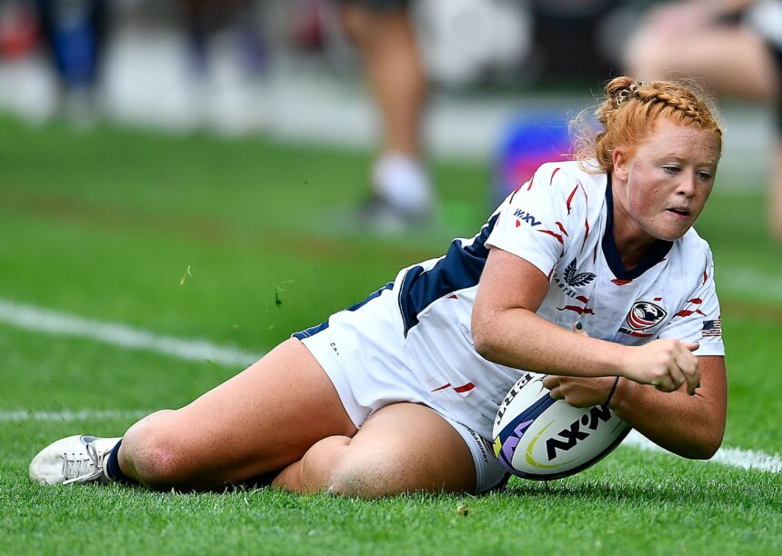 Carly Waters USA Rugby
