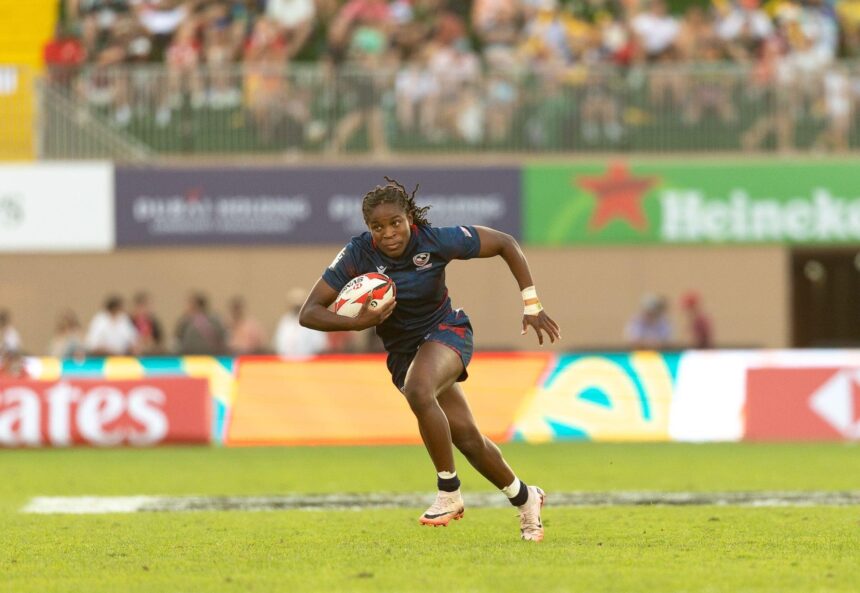 USA 7s Rugby Kaylen Thomas