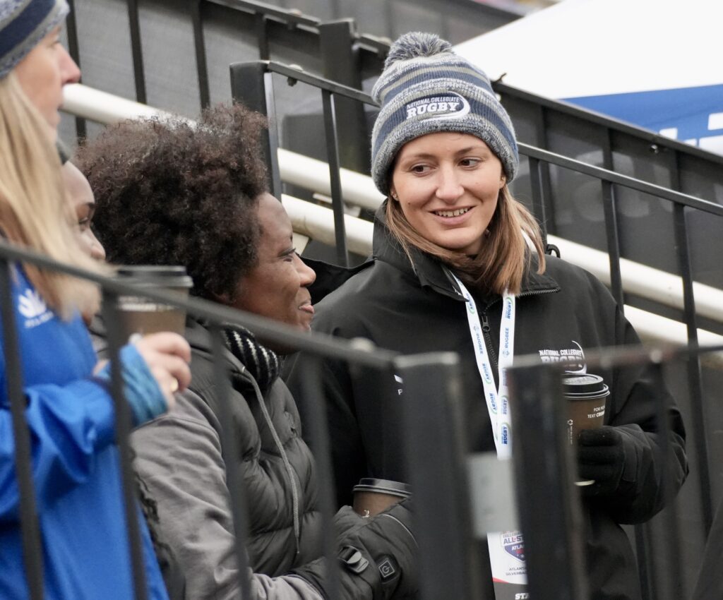 NCR Rugby Washington and Kelsea Thompson