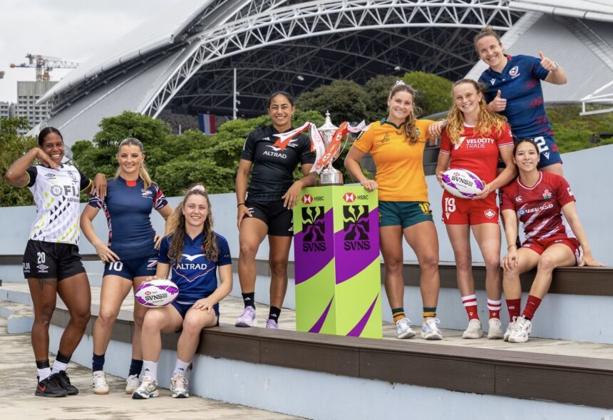 Singapore 7s captains photos rugby