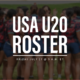USA Rugby U20 roster