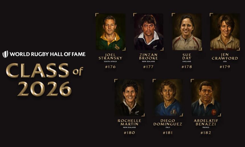 Jen Crawford World Rugby Hall of Fame